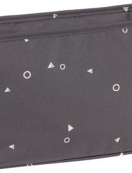 LÄSSIG Kinderwagen-Tasche Casual, Buggy Organizer, Universe Anthracite, für Kinderwagen oder Buggy, PETA-approved vegan