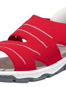 Rieker Sandale Trekkingsandale, Outdoorsandale, Sommerschuh mit Elastik-Einschlupf