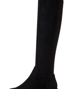Tamaris Overkneestiefel, Blockabsatz, Langschaftstiefel, Overkneestiefel, vegane Verarbeitung
