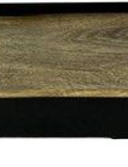 NOOR LIVING Servierplatte, Holzwerkstoff, (1-tlg), aus exclusivem Mango-Holz