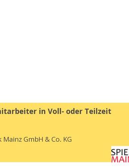 Spielbankmitarbeiter in Voll- oder Teilzeit (m/w/d) - Mainz