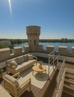 spektakuläres Penthouse mit Turm, 7 Zimmer 3 Terrassen - Potsdam