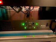 Endstufe, PA Stereo Power Amplifier MSA 1500, 2 x 750 Watt - Essen