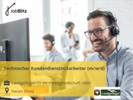 Technischer Kundendienstmitarbeiter (m/w/d) - Haren (Ems)