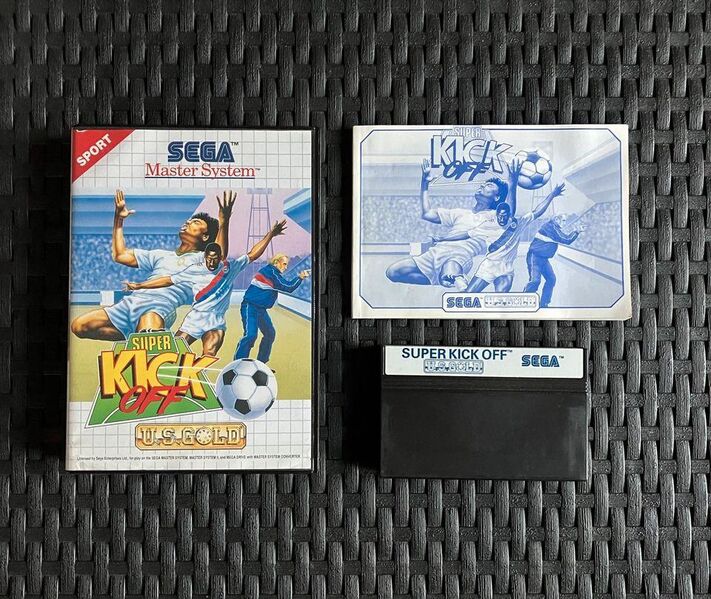 SUPER KICK OFF | Sega Master System | GUT | CIB - Dresden