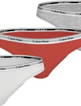 Calvin Klein Underwear Bikinislip 3 PACK BIKINI (LOW-RISE) (3-St) Low Rise mit Logobund