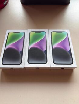 3x iPhone 14 128GB Midnight - Neu, Versiegelt, ohne Simlock - Langenfeld (Rheinland) Zentrum