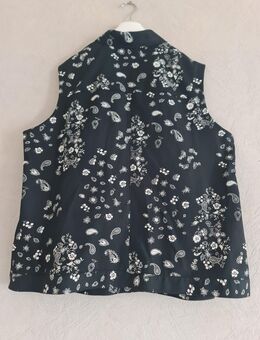 Ulla Popken Damen Übergröße Jeans West Jacke Gr. 50 Schwarz - Geseke