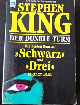 Der Dunkle Turm "Schwarz" und "Drei" 2 Romane in einem Band von Stephen King - Essen