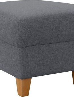 Home affaire Polsterhocker Palmera, B: 58 cm, mit Stauraum, Federkern