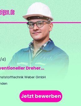 Konventioneller Dreher (m/w/d) - Minden (Nordrhein-Westfalen)