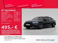 Audi A7, Sportback 50 TDI qu S line, Jahr 2022 - München