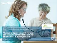 Physiotherapeut (m/w/d) für die geriatrische Rehabilitation in Voll-, Teilzeit oder auf Minijobbasis - Bonn