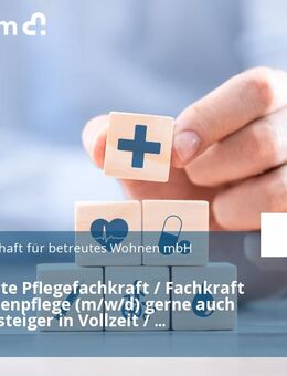 Examinierte Pflegefachkraft / Fachkraft für die Altenpflege (m/w/d) gerne auch Berufseinsteiger in Vollzeit / Teilzeit - Anklam