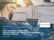 Sales Associate / Inside Sales / Quereinsteiger Vertrieb B2B Management Software (m/w/d) - München