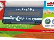 Märklin Personenwagen Märklin my world - Schlafwagen Night Line - 44115, Spur H0, Bedruckung leuchtet im Dunkeln, Made in Europe