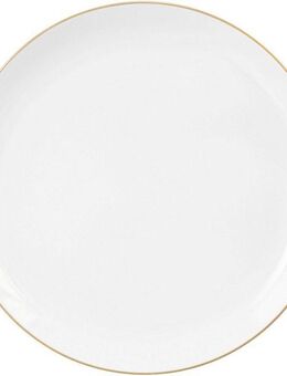 Seltmann Weiden Speiseteller Liberty - Goldrand, (1 St), Teller rund 27,5 cm