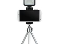 Hama LED-Ringlicht "49 BD" für Smartphones, Foto- und Videokameras Ringblitz