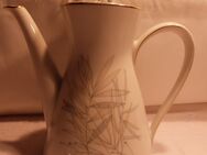 Kaffeekanne / Mokkakanne Rosenthal Porzellan Form 2000 Dekor Gräser / Geschirr - Zeuthen
