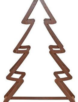HOFMANN LIVING AND MORE Dekobaum Weihnachtsbaum, Weihnachtsdeko aussen, aus Metall, mit rostiger Oberfläche, Höhe ca. 95 cm