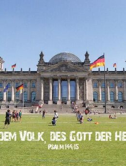 Christliches Poster A2: Berliner Reichstag - Wilhelmshaven Zentrum