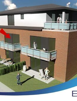 Neubau Obergeschosswohnung mit Balkon KfW 40 - Für Eigennutzer oder Kapitalanleger! - Buxtehude