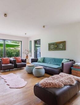 Traumhaus von Baufritz, nachhaltiges und modernes Wohnen mit natürlichen Materialien - Eichenau