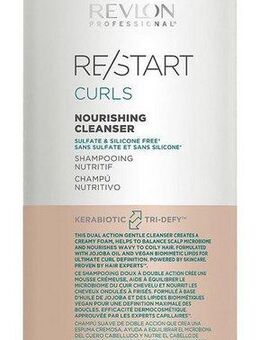 REVLON PROFESSIONAL Haarshampoo Re/Start CURLS Nourishing Cleanser 1000 ml, Sanfte, pflegende Reinigung für lockiges, oder gewelltes Haar.