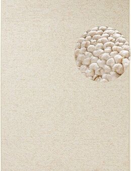 HANSE Home Teppich Wolly 2, rechteckig, Höhe: 12 mm, Flachgewebe, Läufer, Skandi, Woll-Optik, Esszimmer, Wohnzimmer, Flur