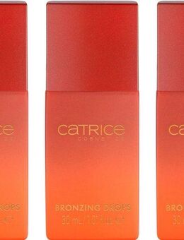 Catrice Body-Bronzer MIDNIGHT SUN Bronzing Drops, 3-tlg., Seidige Textur, leicht verblendbar, für ein gebräuntes Finish.