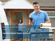 Sachbearbeiter Export (m/w/d) - Vechta