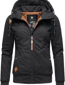 Ragwear Winterjacke Jotty Winter stylische Outdoorjacke mit abnehmbarer Kapuze