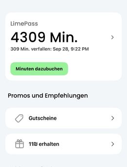 4000 Lime Minuten - Berlin