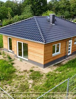 Neubau-Bungalow in Zermützel - 3 Zimmer, 459?m² Grundstück, sofort loslegen - Neuruppin