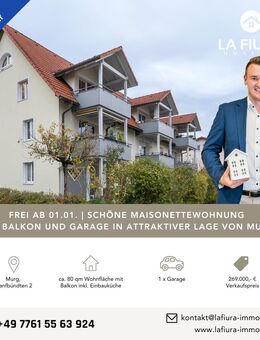 Wohnung mit besonderem Flair in attraktiver Lage | ruhig und nahe Rhein | frei ab 01.01.2026 - Murg