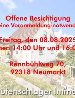 Abriss oder einmal alles neu! Einfamilienhaus mit Nebengebäude in Neumarkt-Wolfstein - Neumarkt (Oberpfalz)