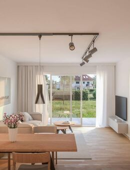 Schöne 4 Zimmer Familienwohnung mit ca. 100m² Südgarten zum Park! - München