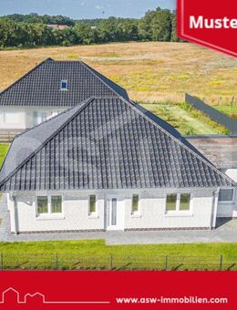 Top Preis-Leistung! Bezugsfertiger Neubaubungalow KfW 40 mit Garage! - Herzlake
