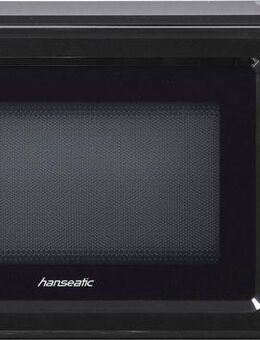 Hanseatic Mikrowelle HM19B1M, Mikrowelle, 19 l, Leistung 700 W, Auftaufunktion, 5 Leistungsstufen