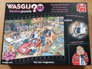 Jumbo Wasgij Mystery Puzzle Tankstelle "Einmal auftanken, bitte", 1000 Teile - Düsseldorf