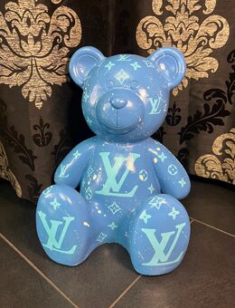 Deko Bär mit Louis Vuitton Design 35cm - München Berg am Laim