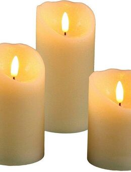 Ambiente Haus LED-Kerze LED Kerze 7,5x15cm (FB 51018) (1-tlg)