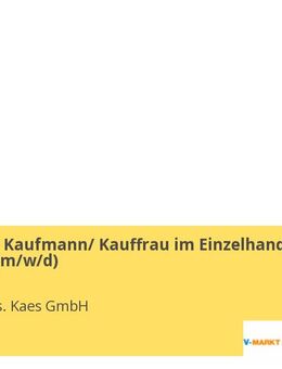 Ausbildung Kaufmann/ Kauffrau im Einzelhandel / Verkäufer (m/w/d) - Füssen
