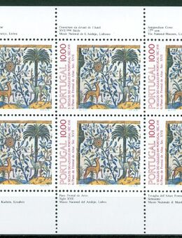 Portugal Kleinbogen Nr. 1568 postfrisch ohne Falz Versandkosten innerhalb Deutschland 1,10 € , bei mehreren Käufen nur 1x Versandkosten. Da Privatverkauf, keine Rücknahme unter Ausschluss jeglicher Gewährleistung nach neuem EU Recht. - Porta Westfalica Zentrum