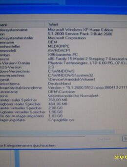 Medion intel inside pentium 4 Windows XP - Wiesbaden