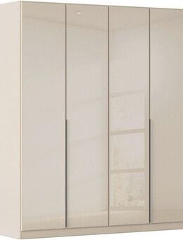 rauch Drehtürenschrank Kleiderschrank Kleiderschränke Schrank Garderobe AGORDO mit Glasfront (in zwei Griff-Farben) durchdachte Innenausstattung, in 6 Breiten und 2 Höhen MADE IN GERMANY