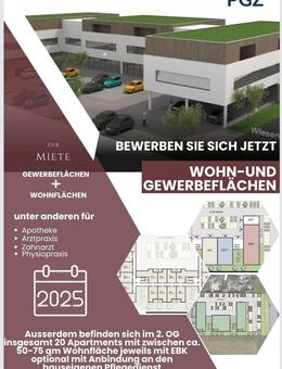 Komfortable 2 Zimmer Apartments von ca. 50 bis 75 qm ** Inkl. EBK ** KfW 40 Standard - Irchenrieth