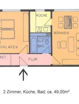 Hübsche 2-Zimmer Wohnung - Kassel