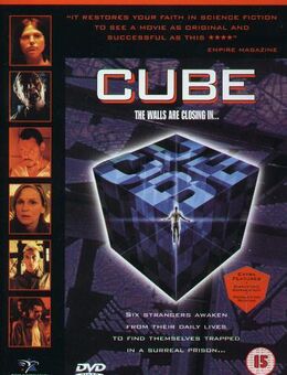 Sci-Fi Thriller Cube (Kanada, 1997), DVD, Original englische Import-Version, RC2, Amaray Case - Mannheim