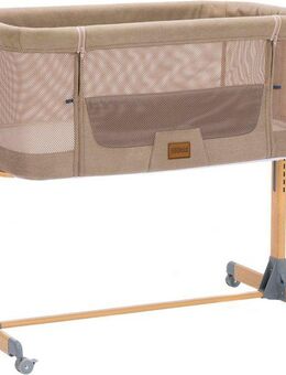 Fillikid Beistellbett Air caramel inkl. Rollen